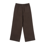 Rifted Fleece Drawstring Straight-Leg Sweatpants