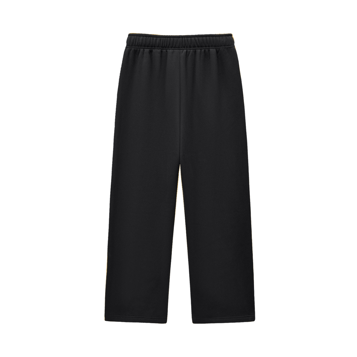Rifted Contrast-Stitched Fleece Sweatpants