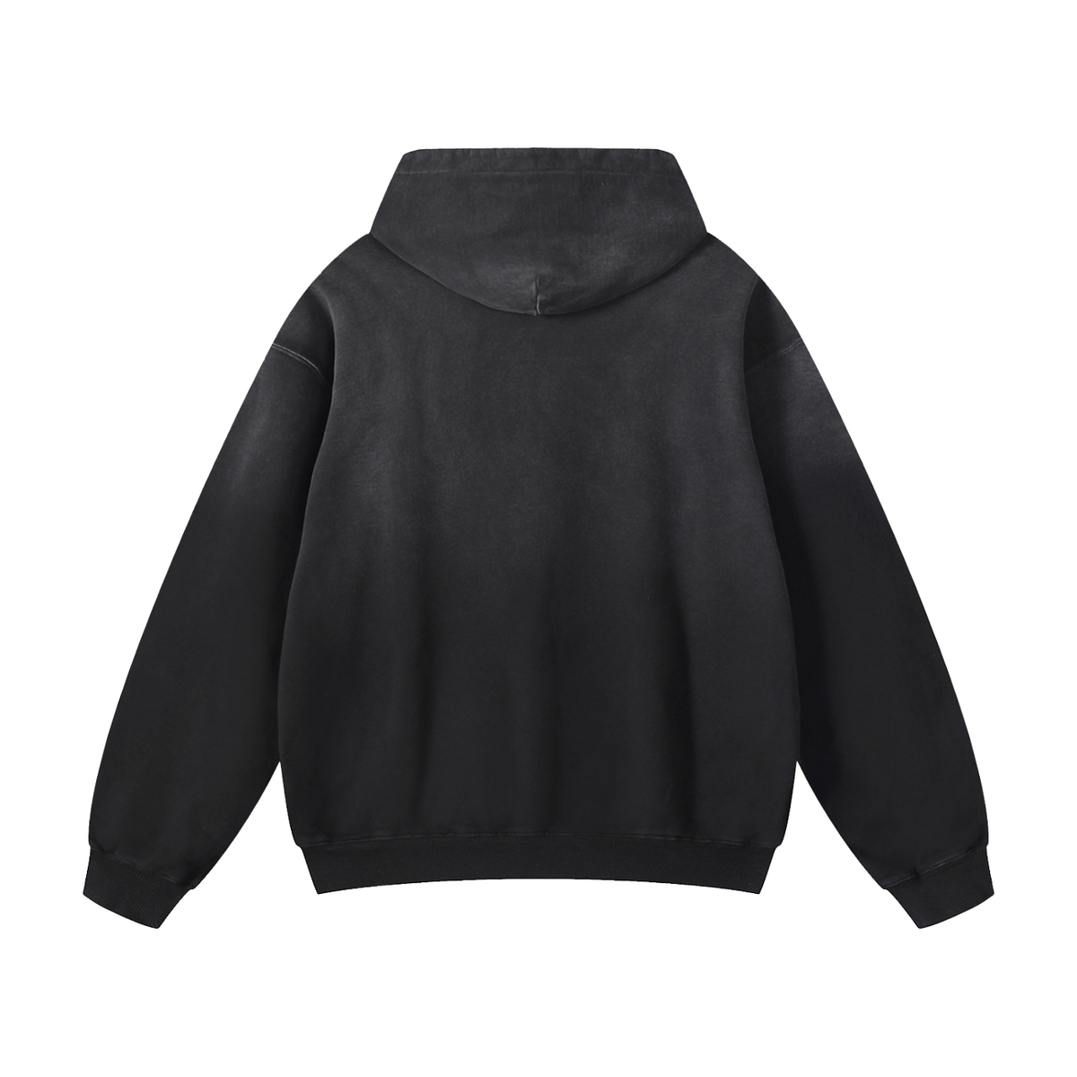 Rifted Heavyweight Sun Fade Oversized Hoodie