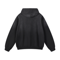 Rifted Heavyweight Sun Fade Oversized Hoodie