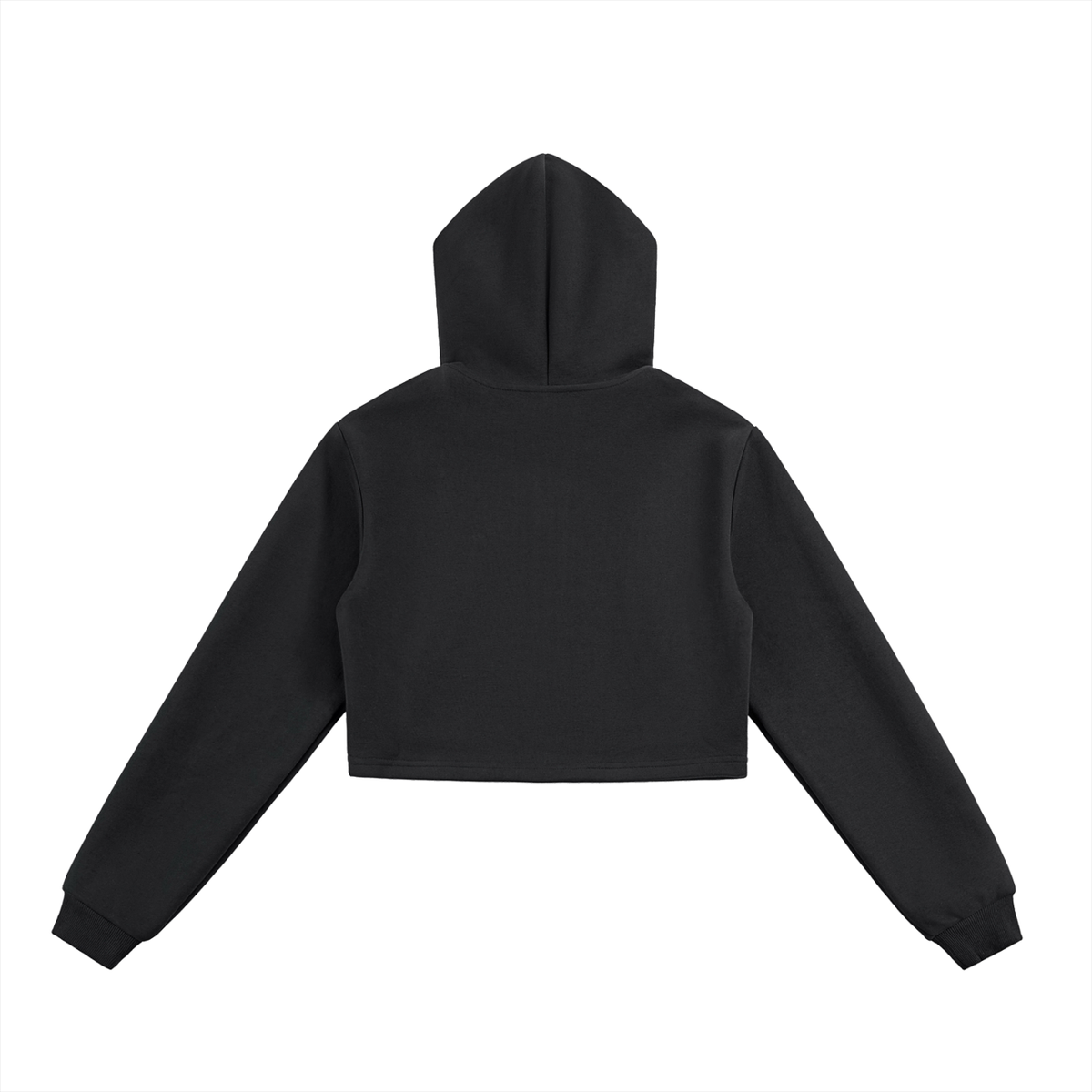 Rifted Women's Essential Cropped Zip-Up Hoodie