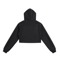 Rifted Women's Essential Cropped Zip-Up Hoodie