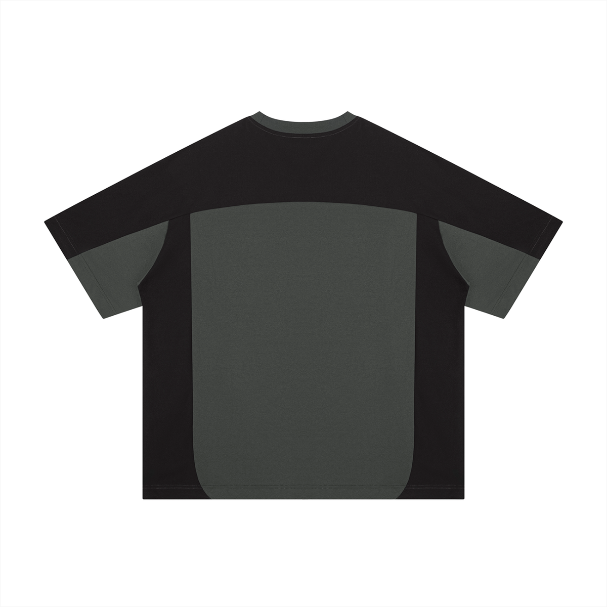 Rifted Unisex Color Block Loose T-Shirt