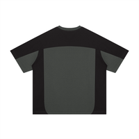 Rifted Unisex Color Block Loose T-Shirt