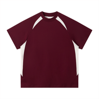 Rifted Contrast Panel Performance T-Shirt