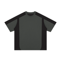 Rifted Unisex Color Block Loose T-Shirt