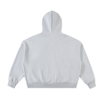 Rifted Fleeced Full-Zip Boxy Hoodie