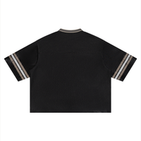 Rifted Unisex Boxy Striped Soccer Jersey T-Shirt
