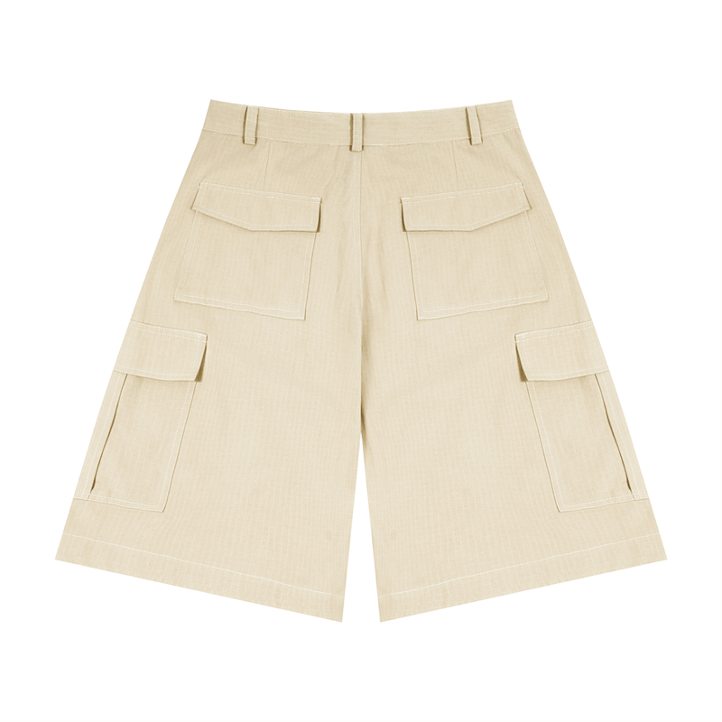 Rifted Unisex Woven Cargo Shorts