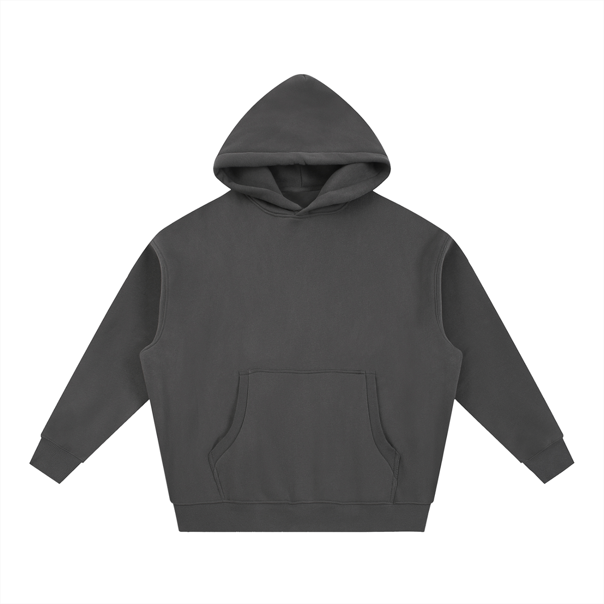 Rifted Essential Oversized Boxy Fit Fleece Hoodie