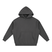 Rifted Essential Oversized Boxy Fit Fleece Hoodie