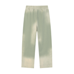Rifted Sun Fade Raw Edge Straight-Leg Sweatpants
