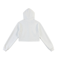 Rifted Women's Essential Cropped Zip-Up Hoodie