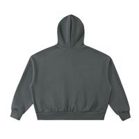 Rifted Fleeced Full-Zip Boxy Hoodie