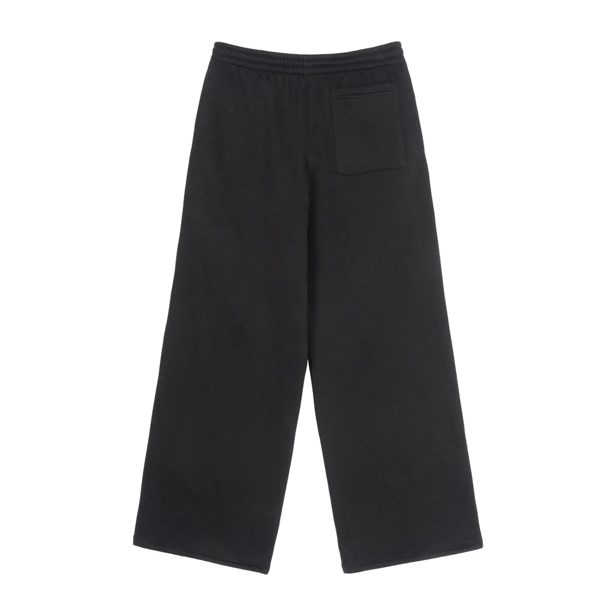 Rifted Fleece Drawstring Straight-Leg Sweatpants