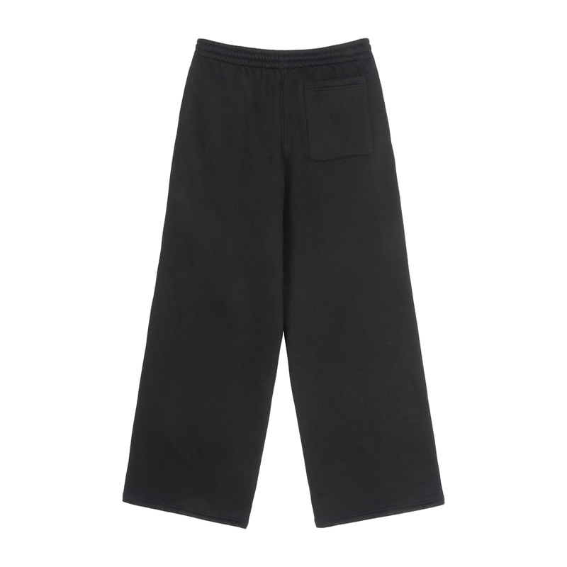 Rifted Fleece Drawstring Straight-Leg Sweatpants