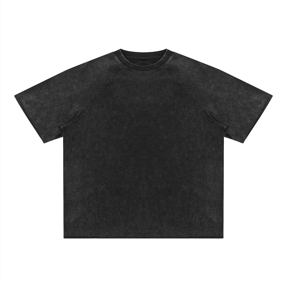 Rifted Unisex Mineral Wash Raw Edge T-Shirt
