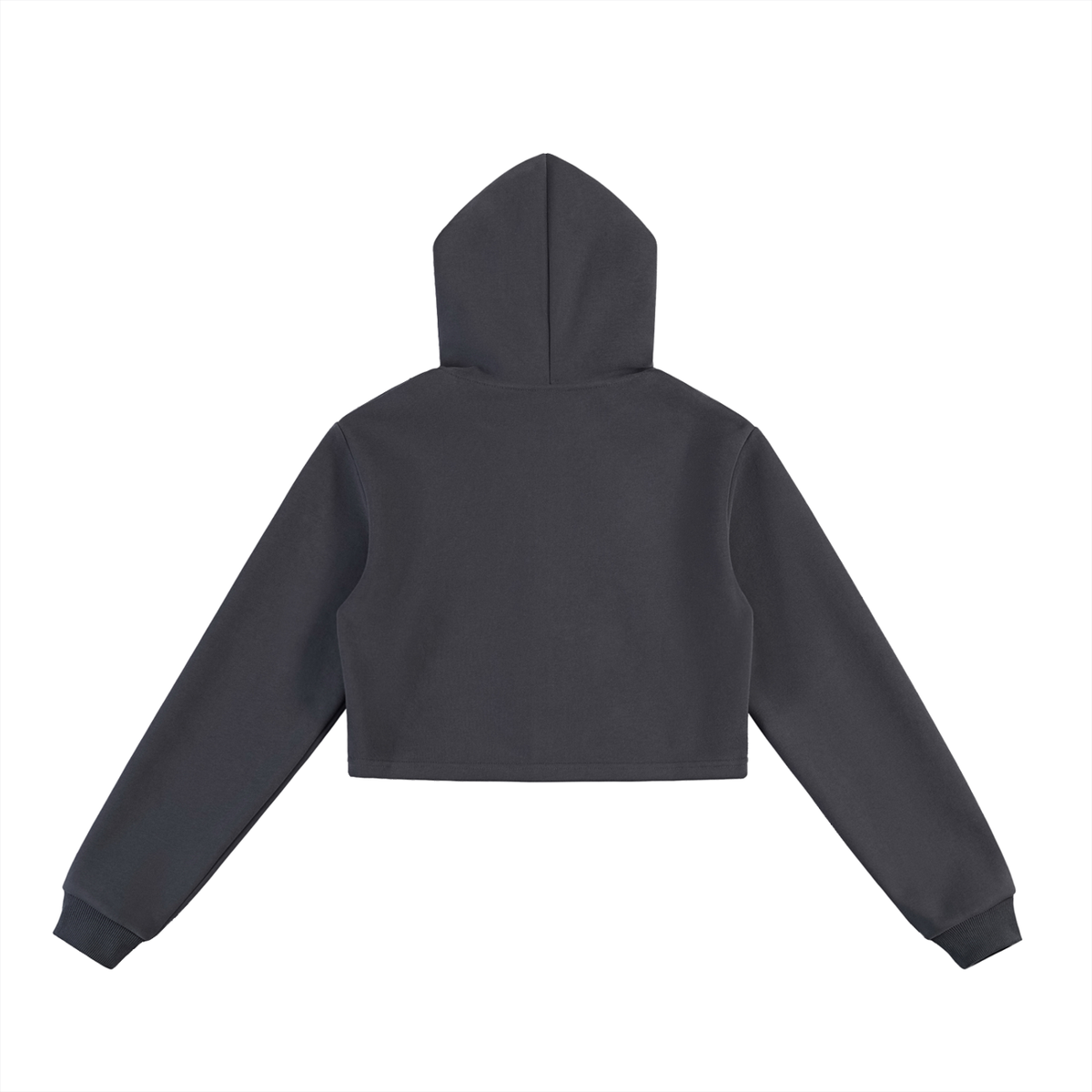 Rifted Women's Essential Cropped Zip-Up Hoodie