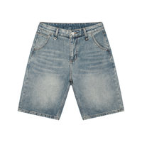 Rifted Men's Vintage Wash Denim Shorts