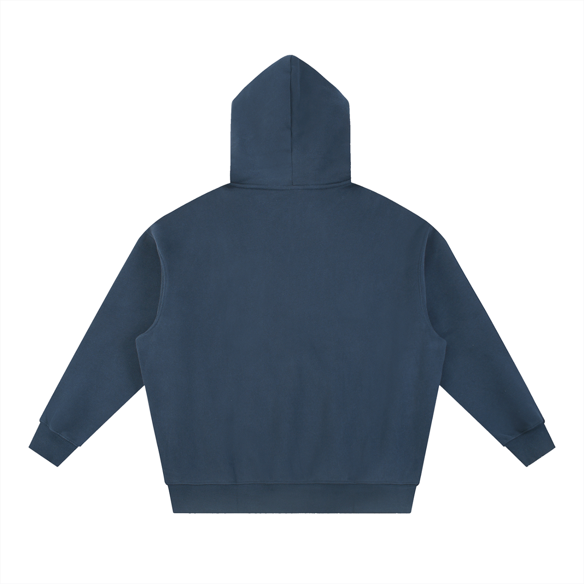 Rifted Essential Oversized Boxy Fit Fleece Hoodie