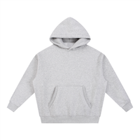 Rifted Essential Oversized Boxy Fit Fleece Hoodie