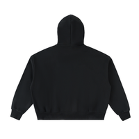 Rifted Fleeced Full-Zip Boxy Hoodie