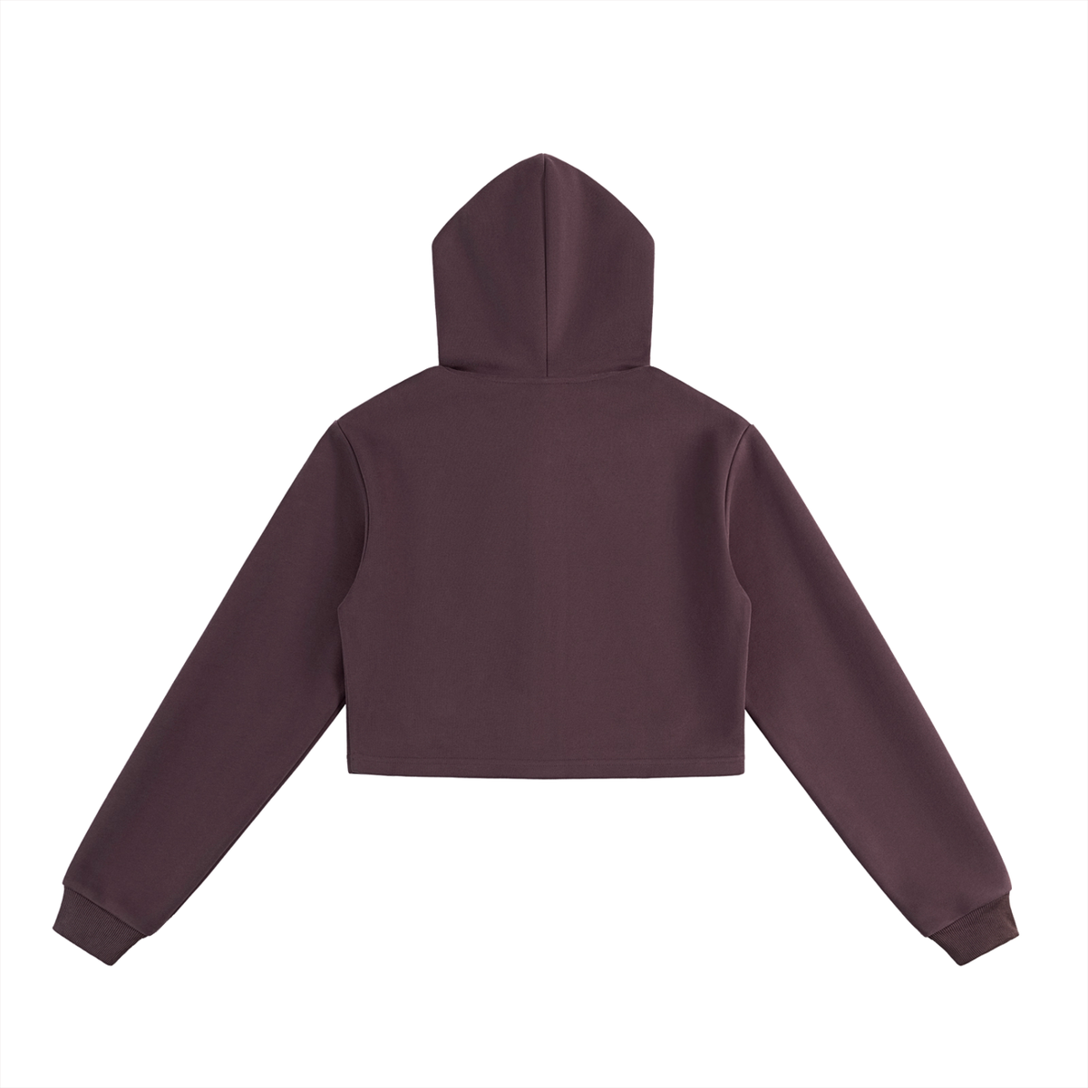 Rifted Women's Essential Cropped Zip-Up Hoodie