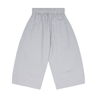 Rifted Unisex Plaid Loose Capri Shorts