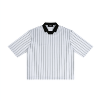 Rifted Unisex Pinstripe Collared Soccer Jersey