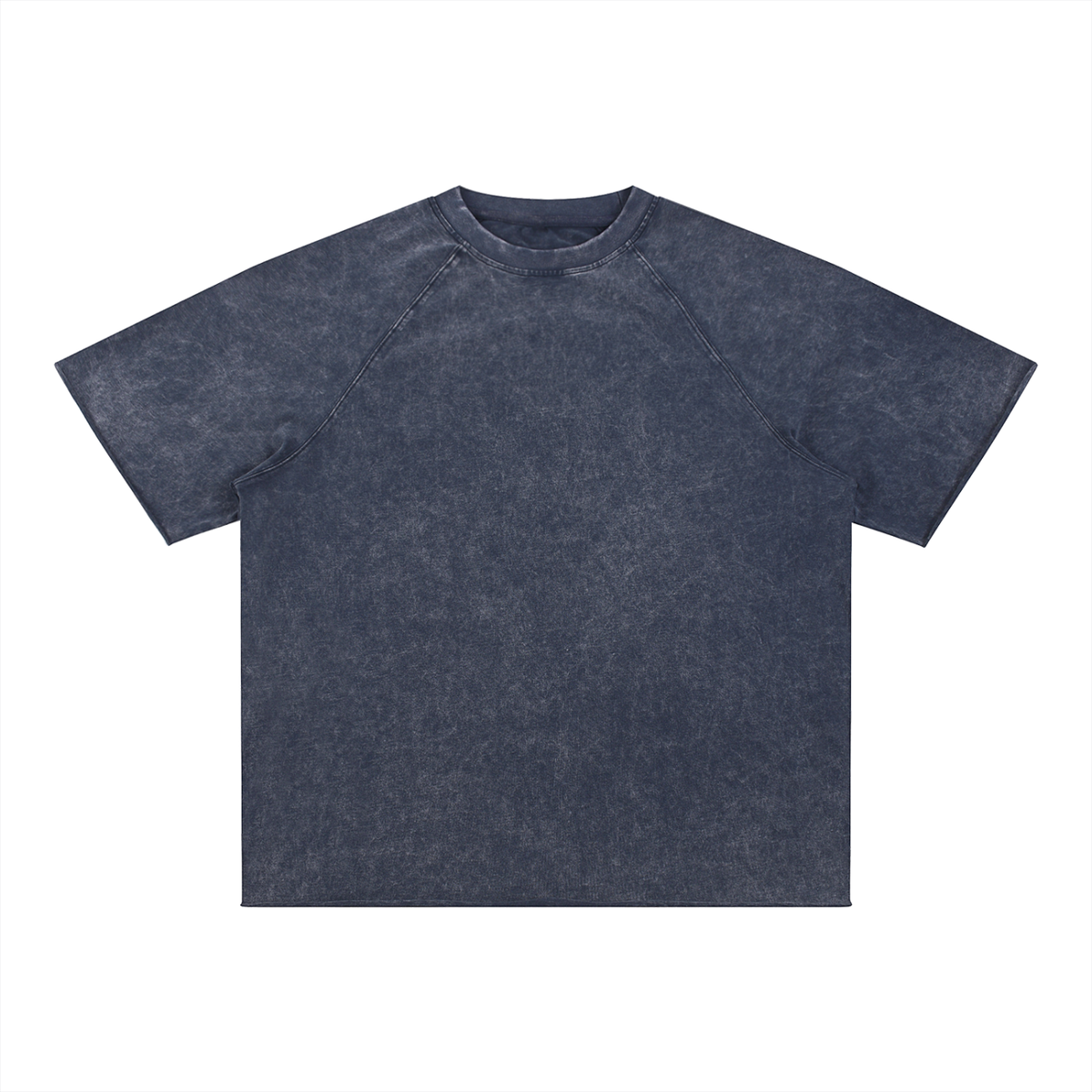 Rifted Unisex Mineral Wash Raw Edge T-Shirt