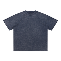 Rifted Unisex Mineral Wash Raw Edge T-Shirt