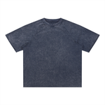 Rifted Unisex Mineral Wash Raw Edge T-Shirt