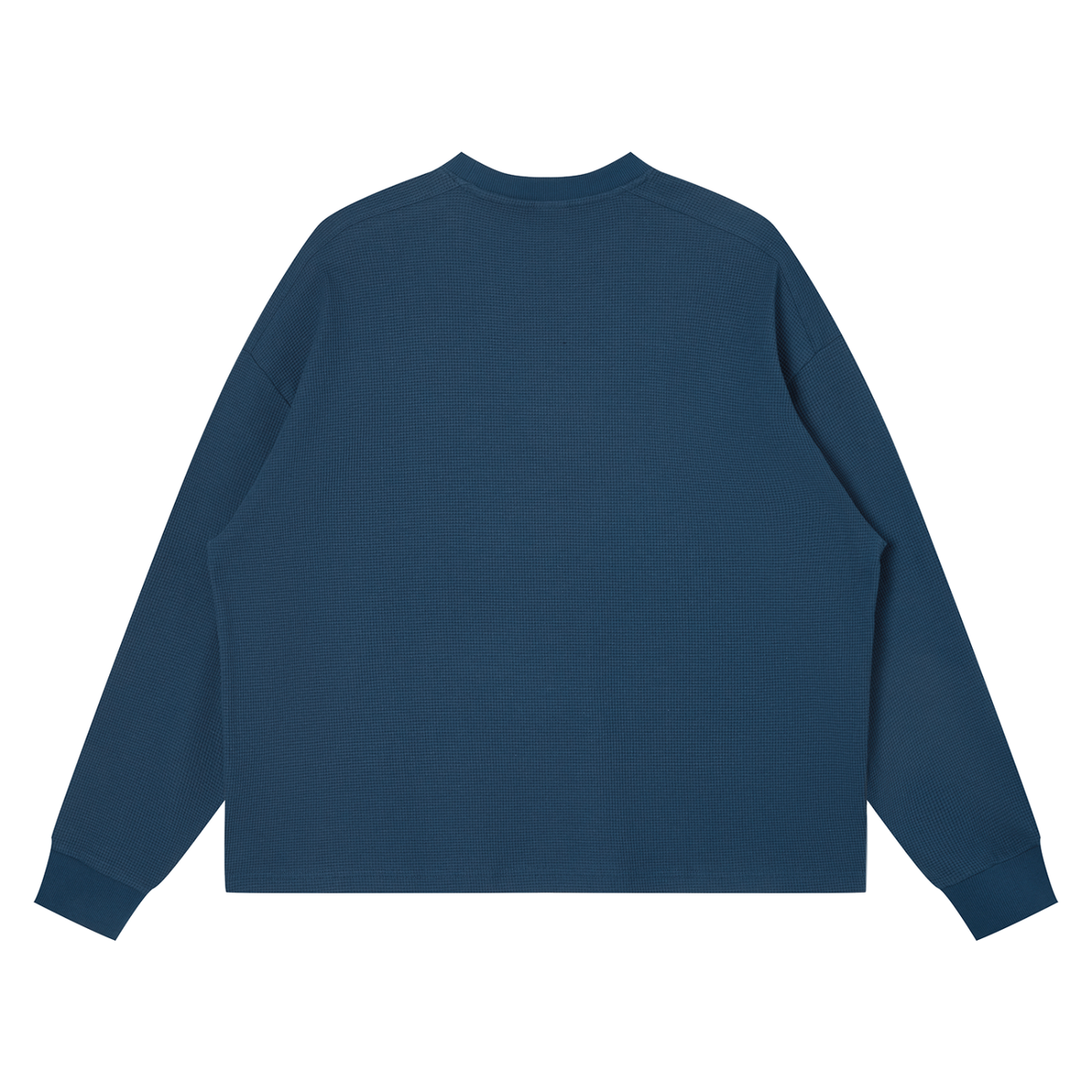 Rifted Unisex Waffle Boxy Long Sleeve T-Shirt