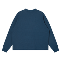 Rifted Unisex Waffle Boxy Long Sleeve T-Shirt