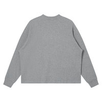 Rifted Unisex Waffle Boxy Long Sleeve T-Shirt