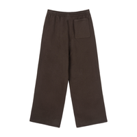 Rifted Fleece Drawstring Straight-Leg Sweatpants