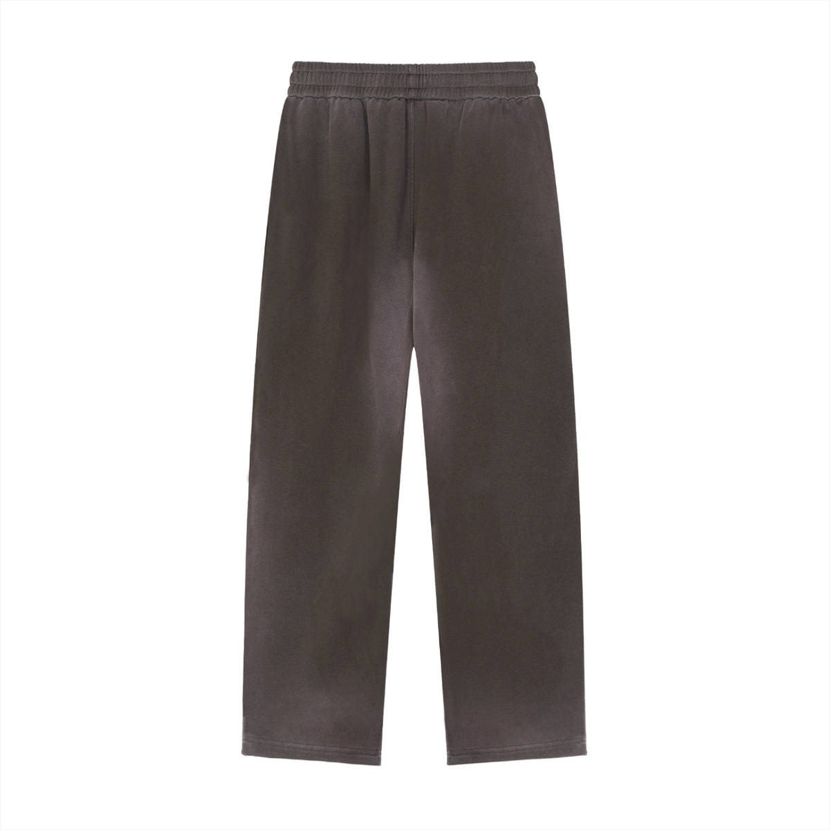 Rifted Sun Fade Raw Edge Straight-Leg Sweatpants