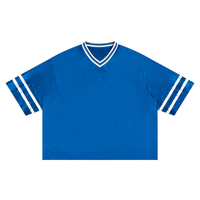 Rifted Unisex Boxy Striped Soccer Jersey T-Shirt