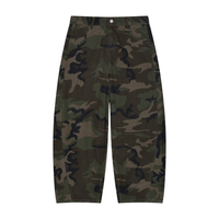 Rifted Men’s Camo Barrel Leg Cargo Pants