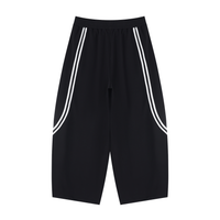 Rifted Unisex Wide Leg Piping Sweatpants