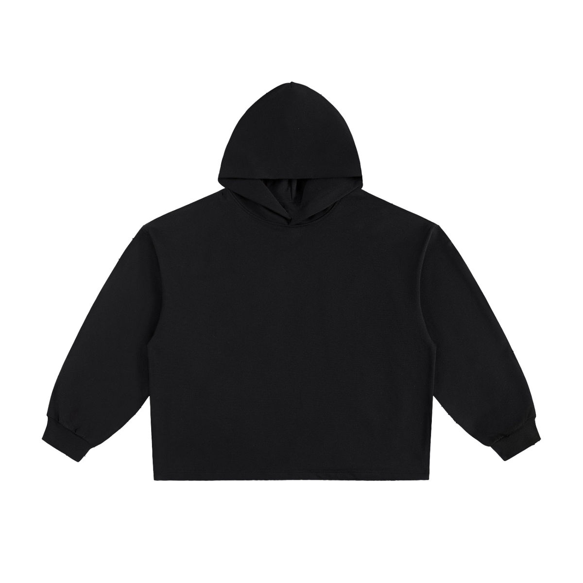 Rifted Essential Heavyweight Oversized Drawstring Hem Hoodie