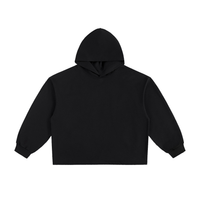 Rifted Essential Heavyweight Oversized Drawstring Hem Hoodie