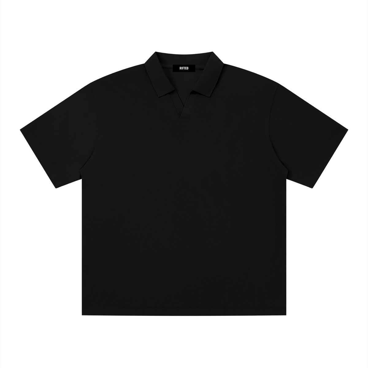 Men's Drop Shoulder Polo T-Shirt