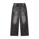 Rifted Men’s Vintage Wash Wide Leg Jeans