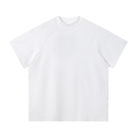 Rifted Contrast Panel Performance T-Shirt