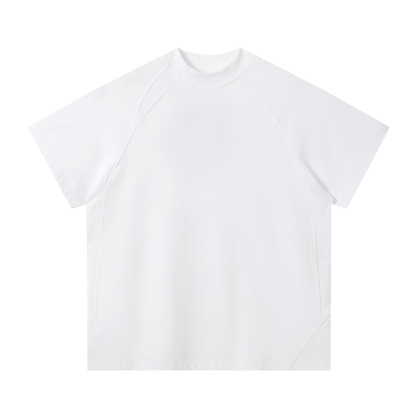 Rifted Contrast Panel Performance T-Shirt