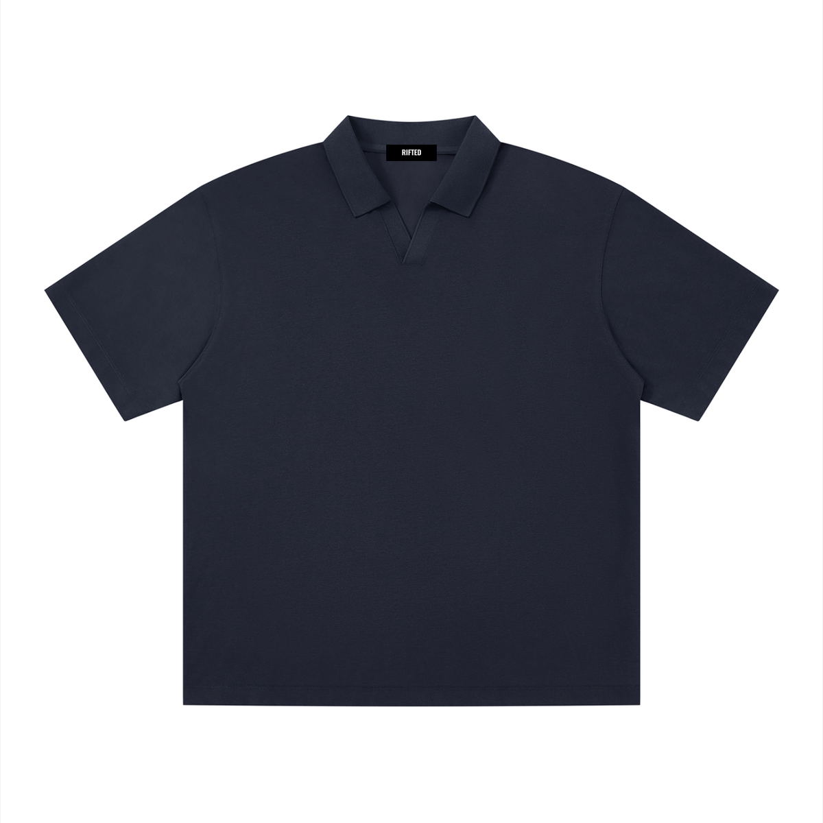 Men's Drop Shoulder Polo T-Shirt