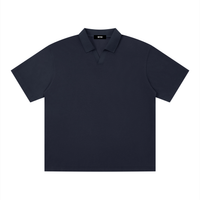 Men's Drop Shoulder Polo T-Shirt