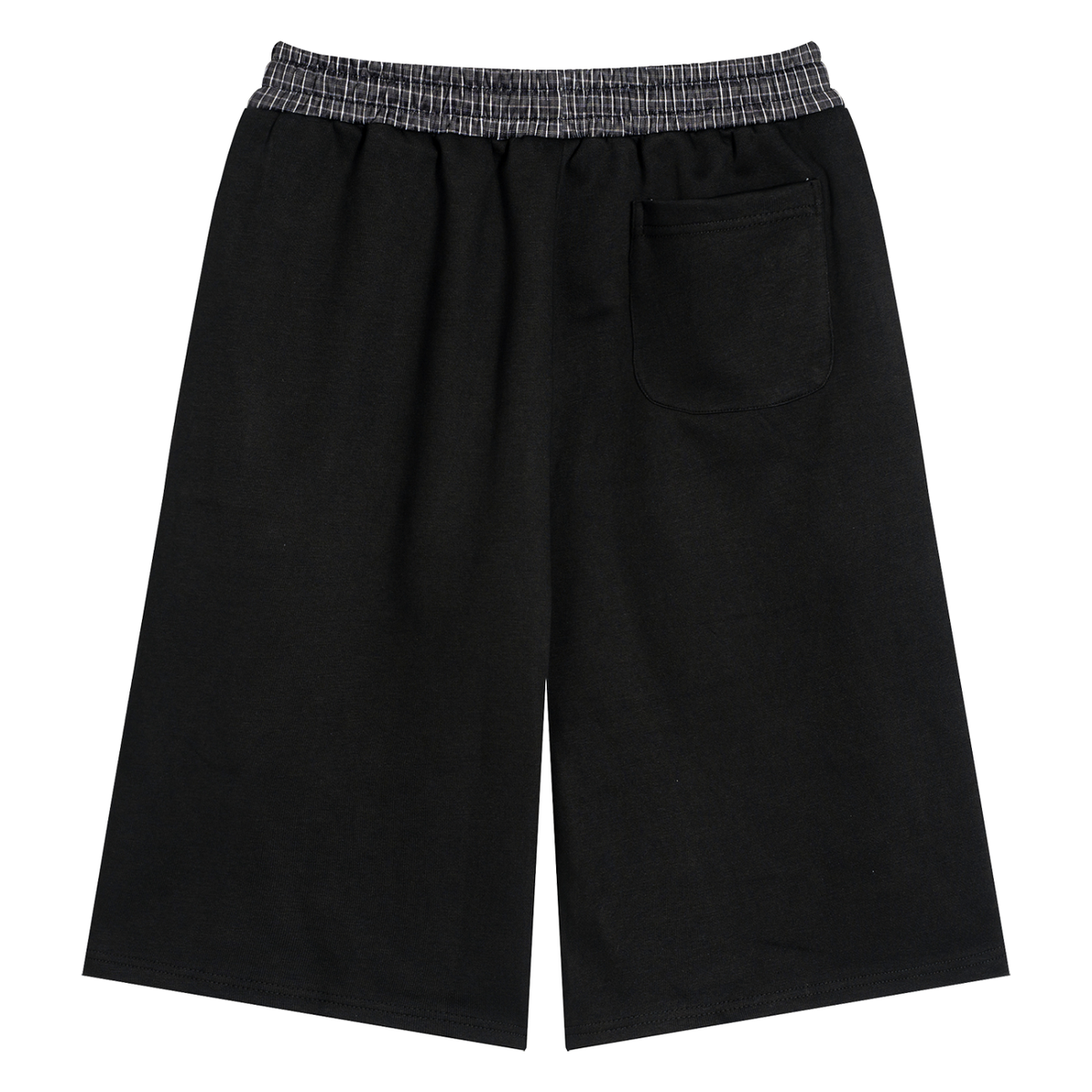 Rifted Unisex Plaid Waistband Shorts
