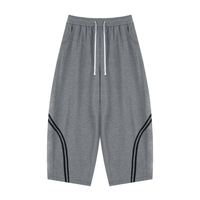 Rifted Unisex Wide Leg Piping Sweatpants
